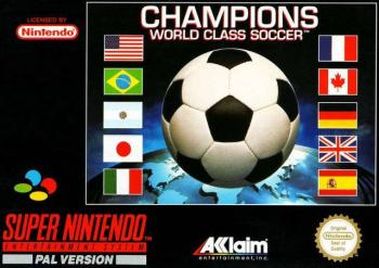 Cover Champions World Class Soccer for Super Nintendo